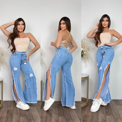 JEANS DESMECHADO